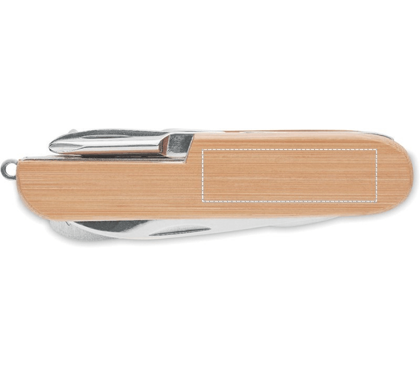 Multitool Taschenmesser Bambus